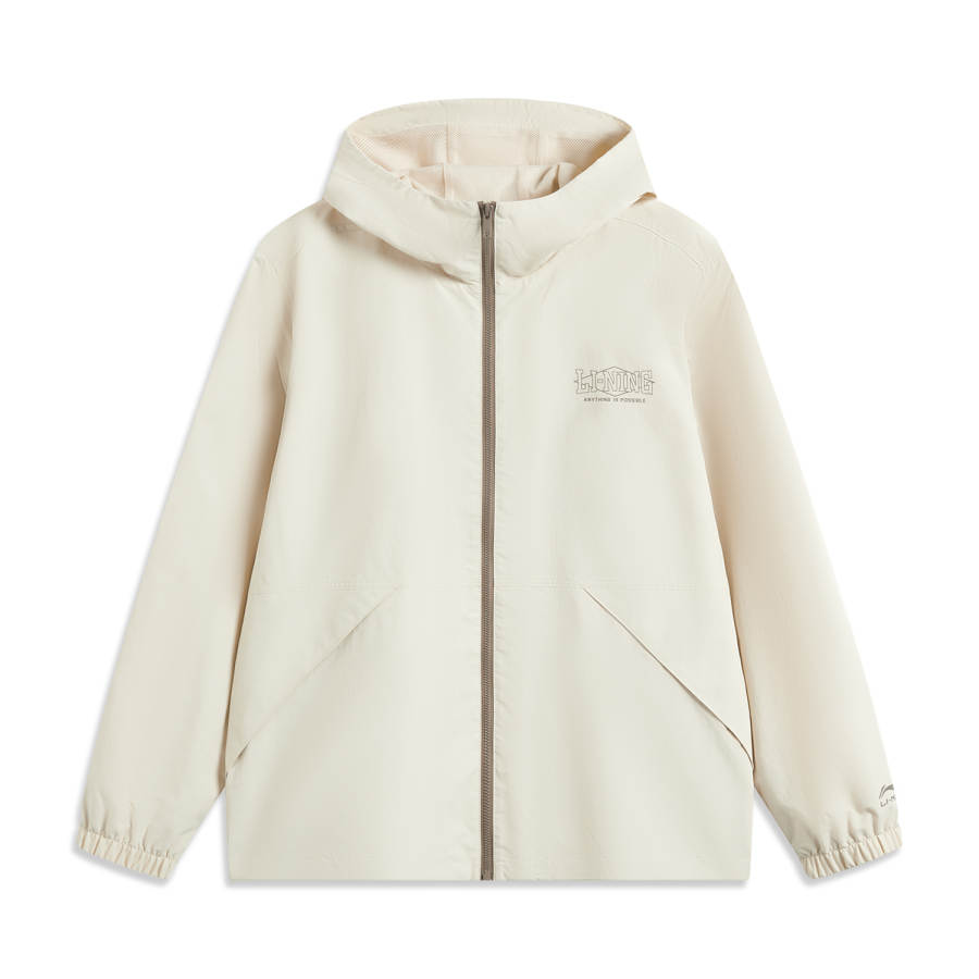 Li-Ning Li Ning Sports Life Collection Trench Coat Unisex Dune Khaki
