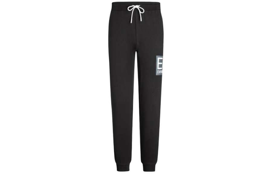 EMPORIO ARMANI EA7 SS24 Casual Pants Men's Black