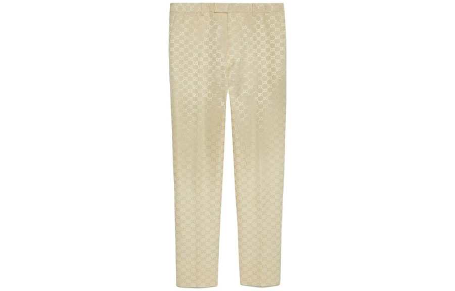 GUCCI Casual Pants Men's Beige Yellow