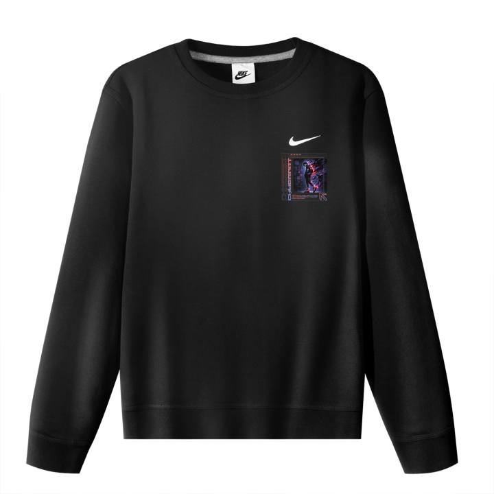 Nike Nike Sweatshirts Unisex Black Crew Neck Moderate Regular
