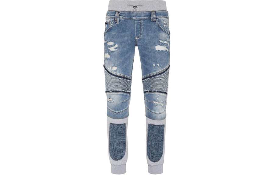 PHILIPP PLEIN Skull & Bones Tapered Jeans