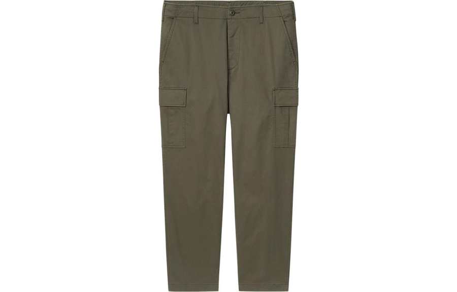 UNIQLO Casual Pants Men's Dark Olive