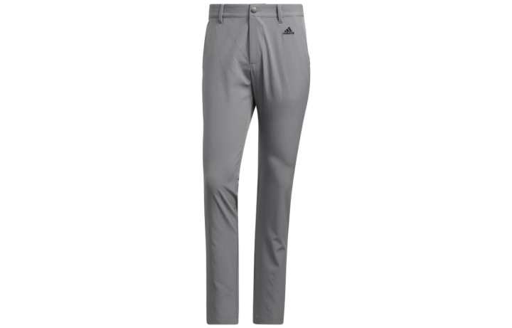 Adidas Adidas Casual Pants Men's Gray Moderate Straight Fit Pants