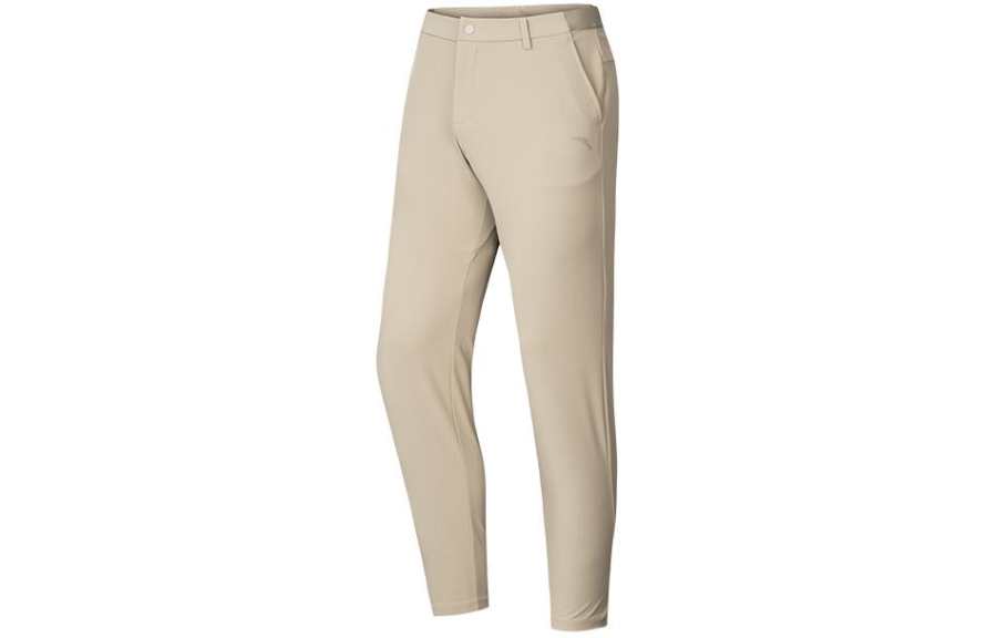 Anta Variety Training Collection Knitted Sweatpants Men's Wood Khaki