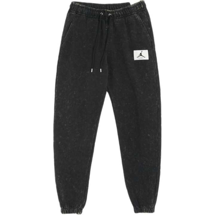 Jordan Jordan Casual Pants Men's Black Moderate Cuffed Pants