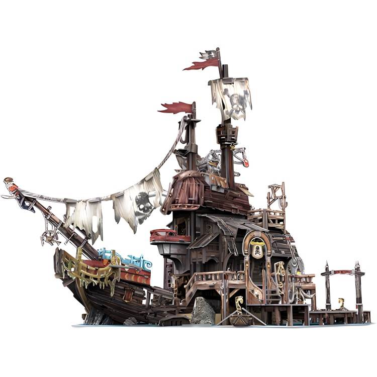 Cubicfun Torgutuga Ship Models Puzzles 301 600pcs T4039h