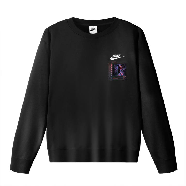 Nike Nike Sweatshirts Unisex Black Crew Neck Moderate Regular