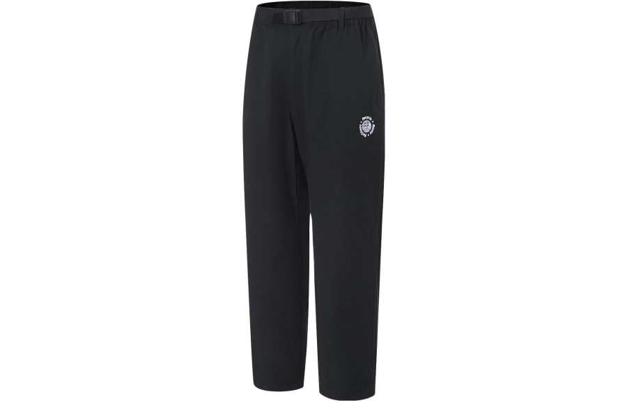 Li-Ning Li Ning X STEVEN HARRINGTON Li Ning X Steven Harrington Casual Pants Men's Black Moderate Straight Fit Pants