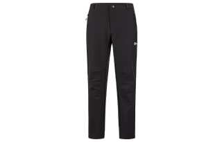 JACK WOLFSKIN Casual Pants Men's Dark Gray/6350 Moderate Straight Fit Pants