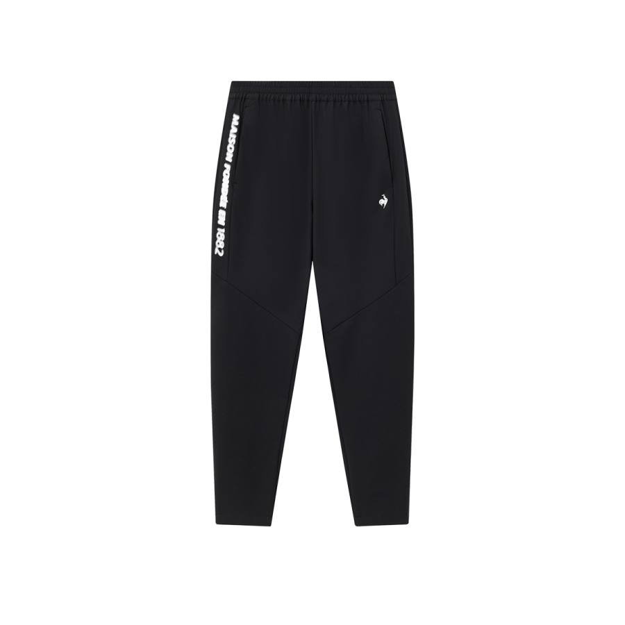 Le Coq Sportif Knitted Sweatpants Men's Black