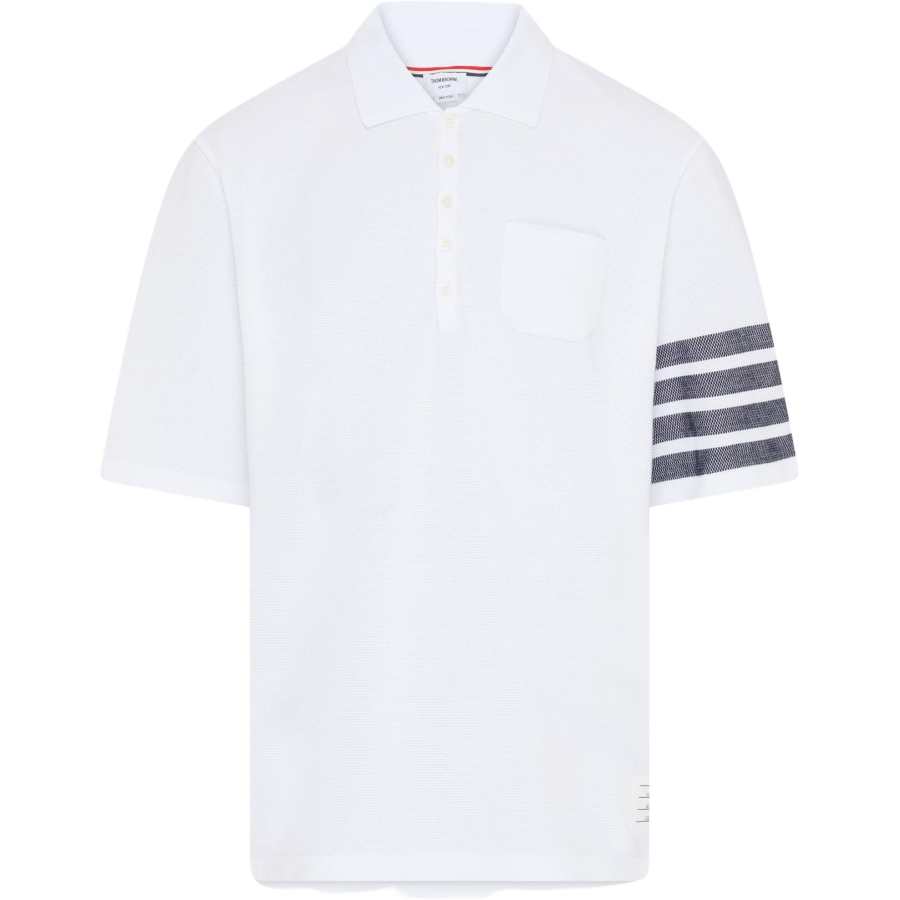 THOM BROWNE THOM BROWNE· Polo Shirt Unisex White
