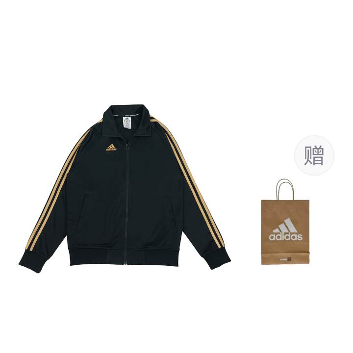 Adidas Adidas Taekwondo Jacket Unisex Black Gold+Shopping Bag