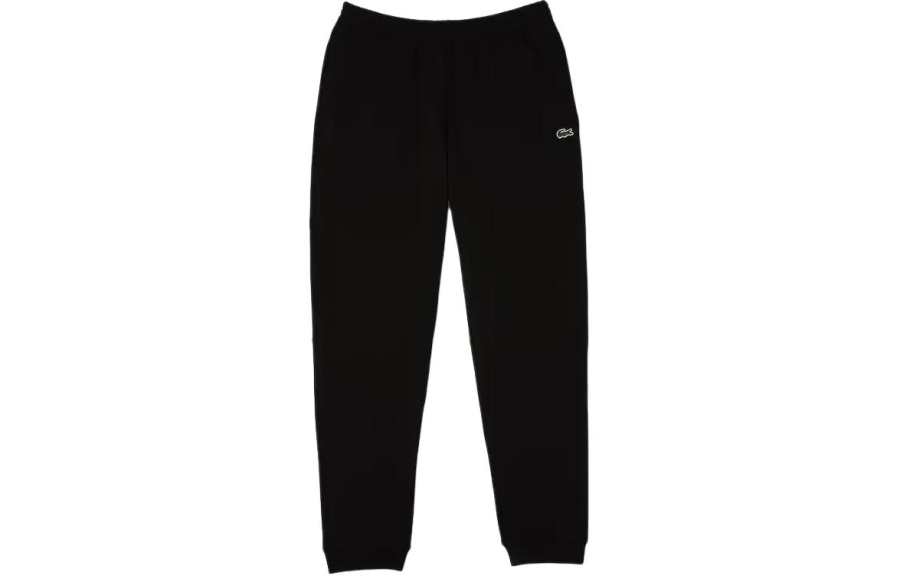 LACOSTE LACOSTE Knitted Sweatpants Men's Black