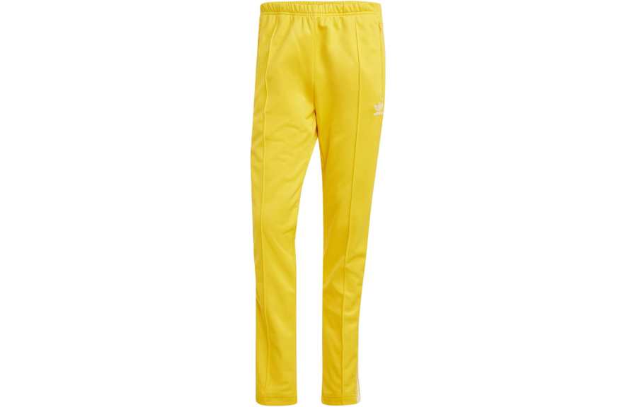 Adidas Originals Adicolor Beckenbauer Track Pants Knitted Sweatpants Men's Sunlight Yellow