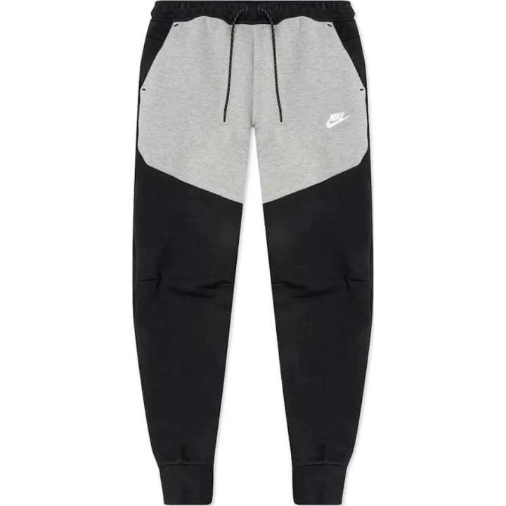 Nike Nike Sportswear Tech Fleece Joggers Black/Dark Grey Heather/White