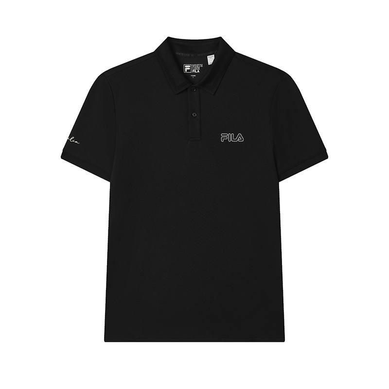 FILA MODERN HERITAGE Polo Shirt Men's Jet Black