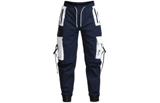 Monster Guardians Windbreaker Pants Men's Navy Blue