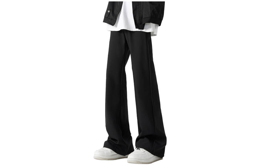 MIIOW Casual Pants Unisex Moderate Straight Fit Pants