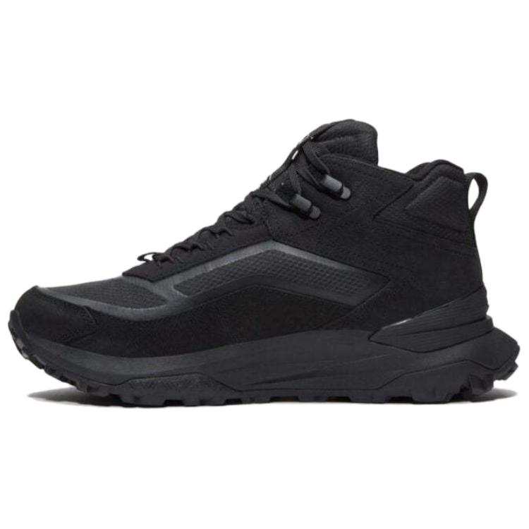 Timberland Slip Resistant Abrasion Resistant Mid top Outdoor Shoes Men's Black