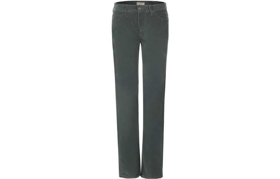 Burberry Casual Pants Men's Dark Gray Green