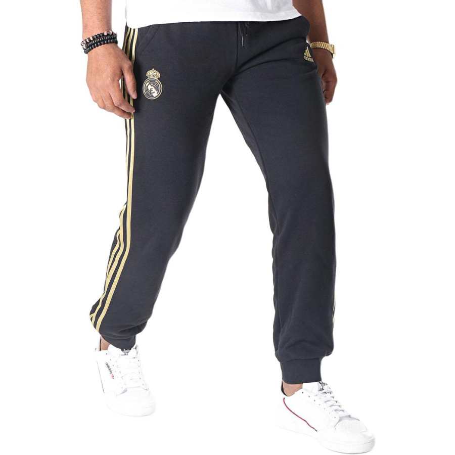Adidas Adidas Real Madrid Knitted Sweatpants Men's Black