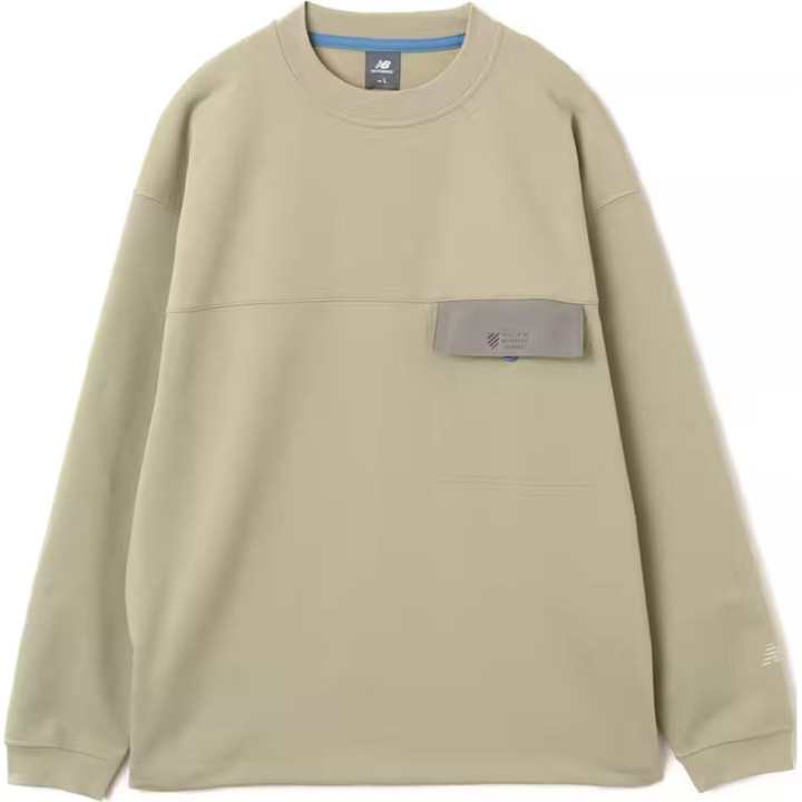 New Balance New Balance LIGHT SWEAT PULL Over Sweatshirt Unisex Green