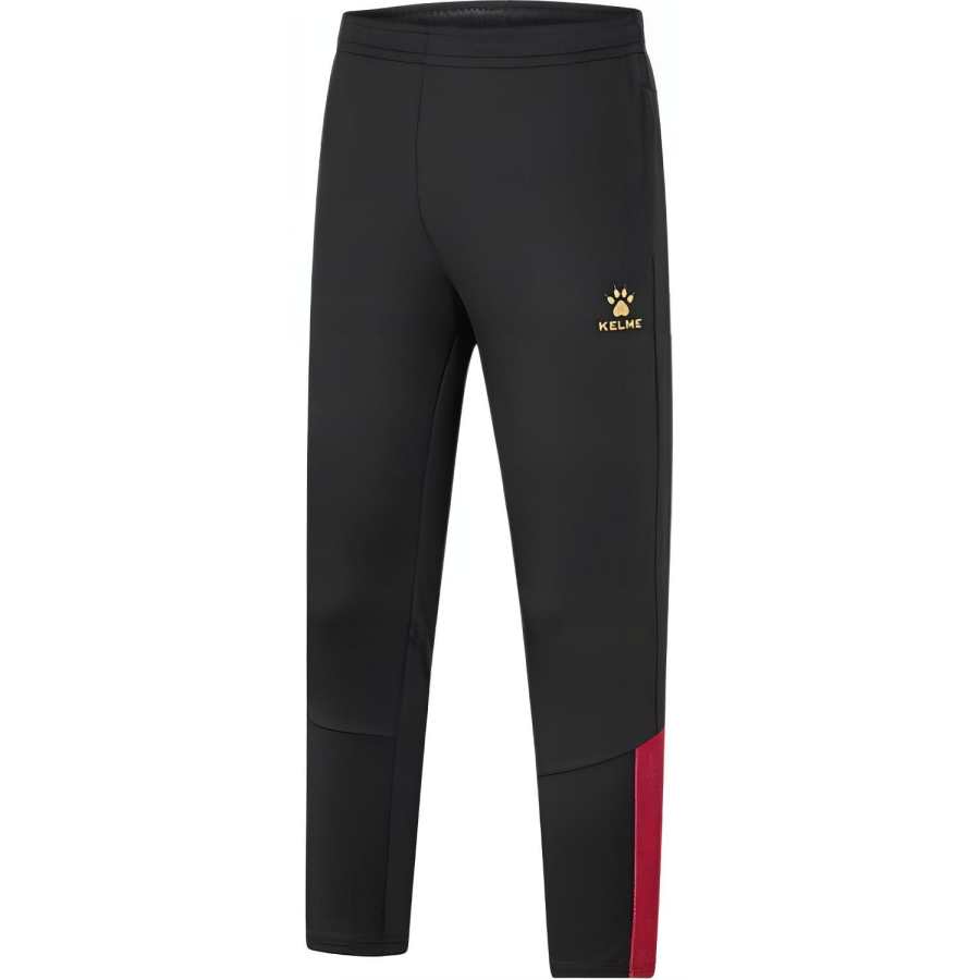 KELME Knitted Sweatpants Men's Black Red