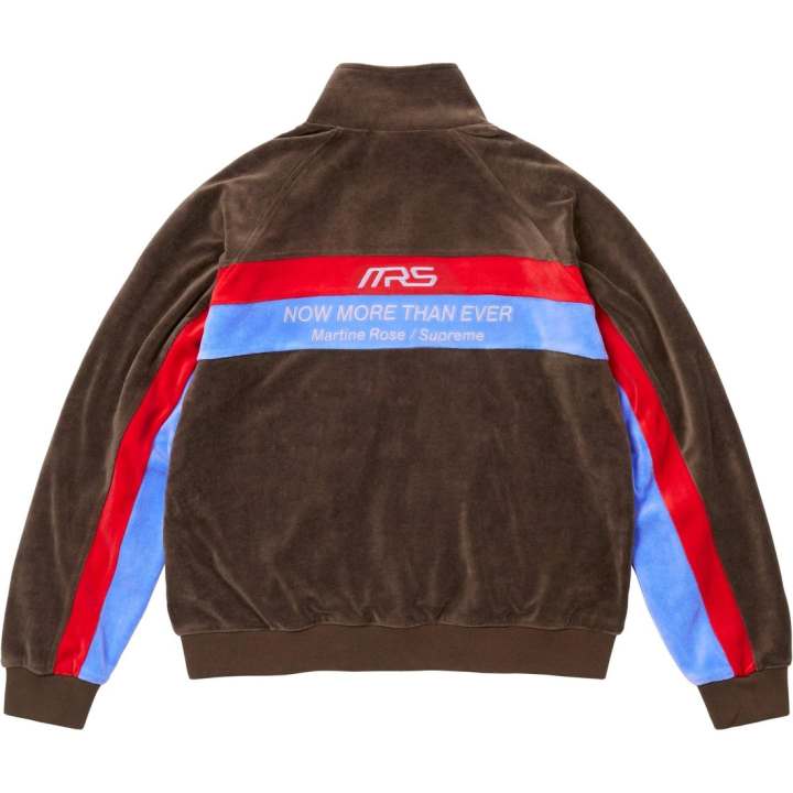 Supreme Supreme Martine Rose Velour Track Jacket