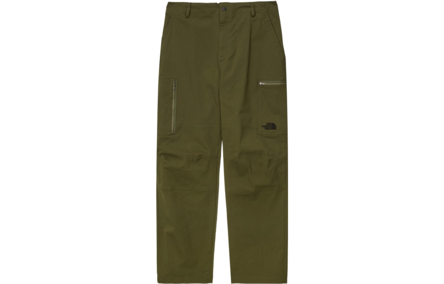 THE NORTH FACE Casual Pants Men's Green Moderate Straight Fit Pants