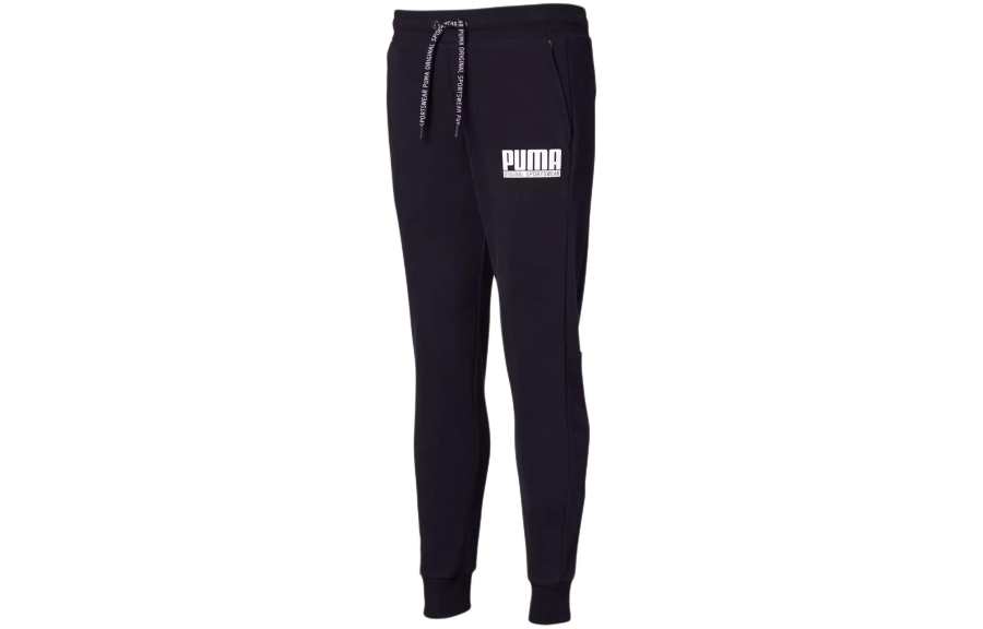 PUMA PUMA Knitted Sweatpants Men's Black