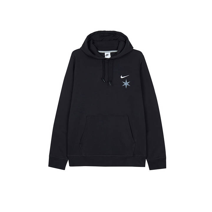 Nike Nike Sweatshirts Men's Black Hooded Moderate