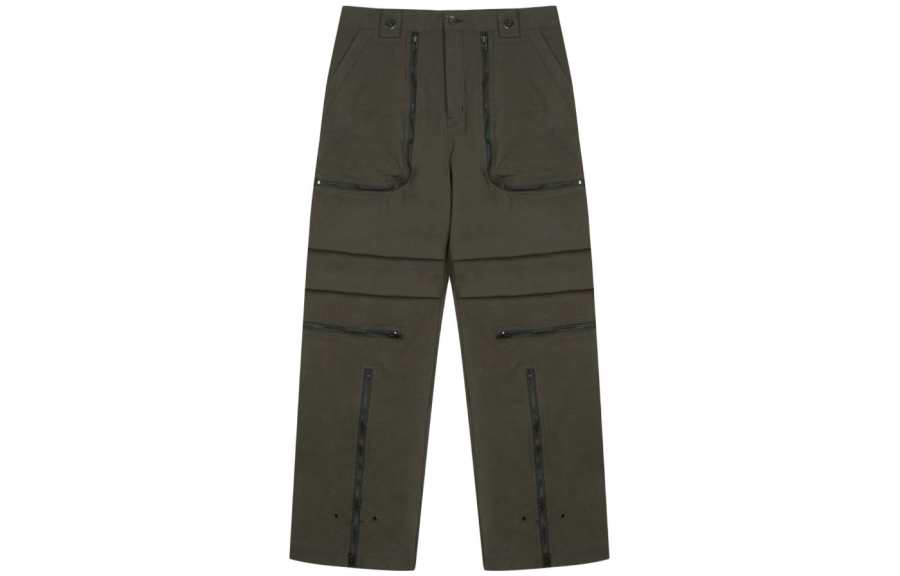 GRAILZ Casual Pants Men's Brown Moderate Straight Fit Pants