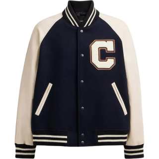 COACH Jackets & Coats Men's Marine Blue