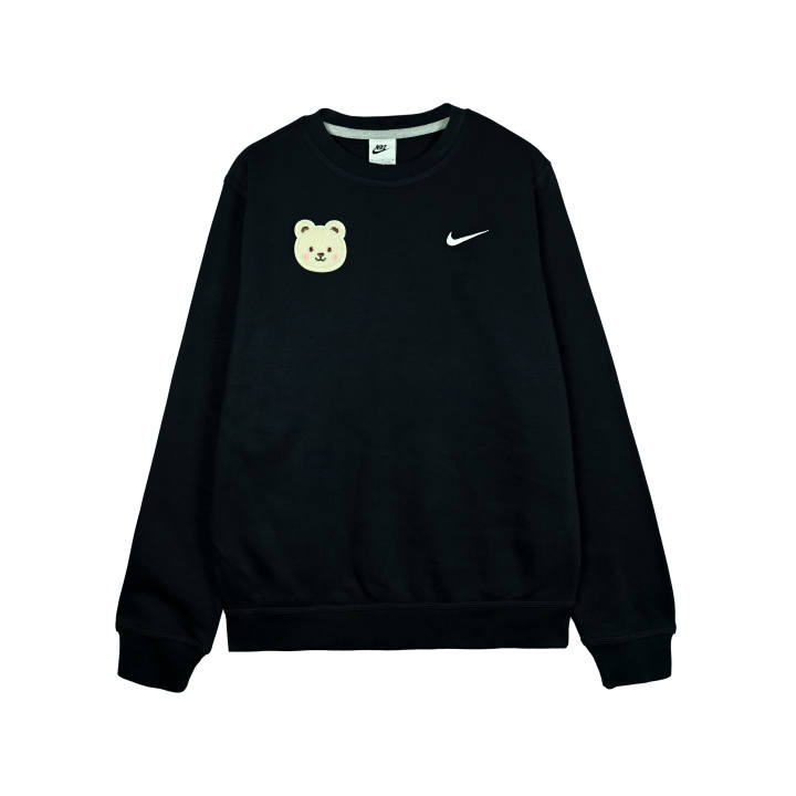 Nike Nike Sweatshirts Unisex Black Crew Neck Moderate