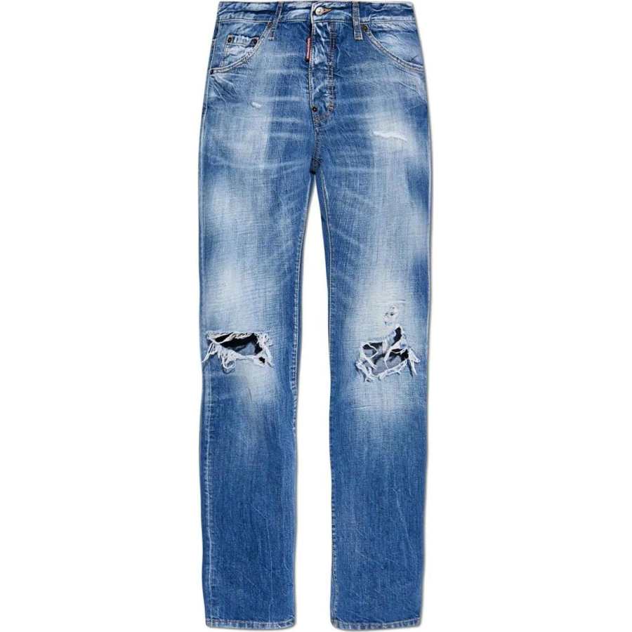 DSQUARED 2 DSQUARED 2 Ripped Straight leg Jeans