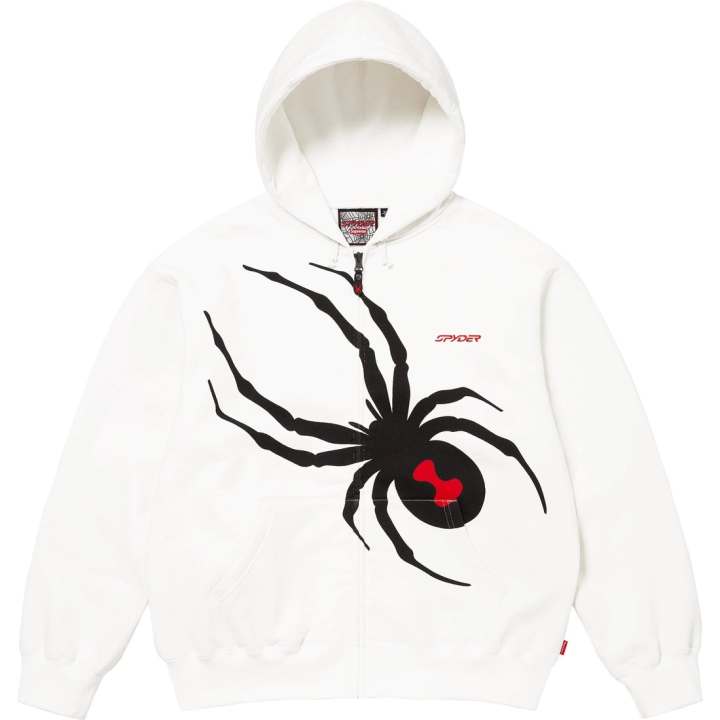Supreme Supreme Spyder Zip Up Hooded Sweatshirt