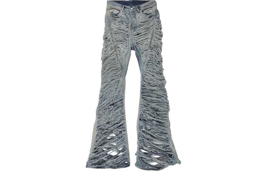 RICK OWENS RICK OWENS/RO Jeans Men's Pearl Gray