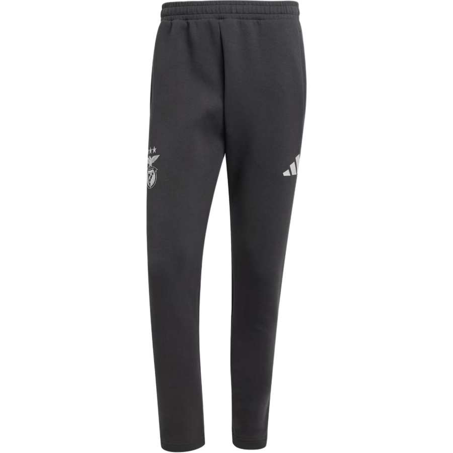 Adidas Adidas Benfica Seasonal Doubleknit Tracksuit Bottoms Knitted Sweatpants Men's Black