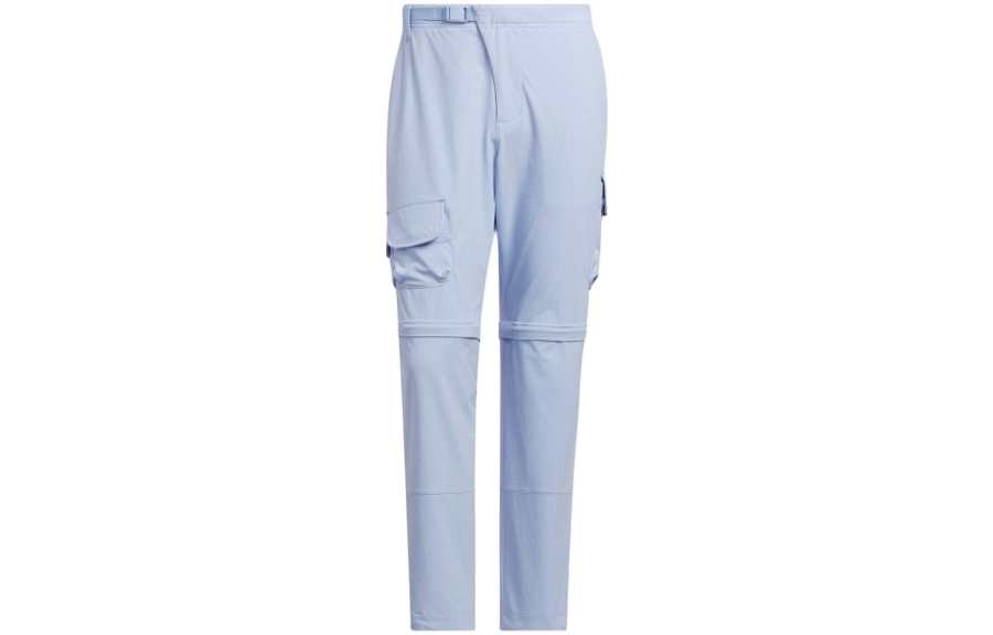 Adidas Adidas Adicross Casual Pants Men's Blue Daybreak Moderate Straight Fit Pants