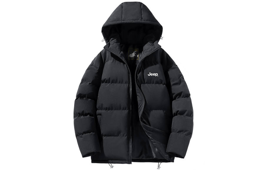 Jeep Jeep Puffer Jackets Unisex Hooded Thickened
