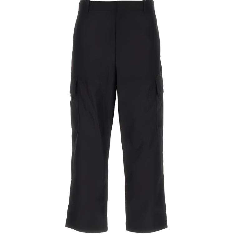 PRADA PRADA Casual Pants Men's Black Moderate Other