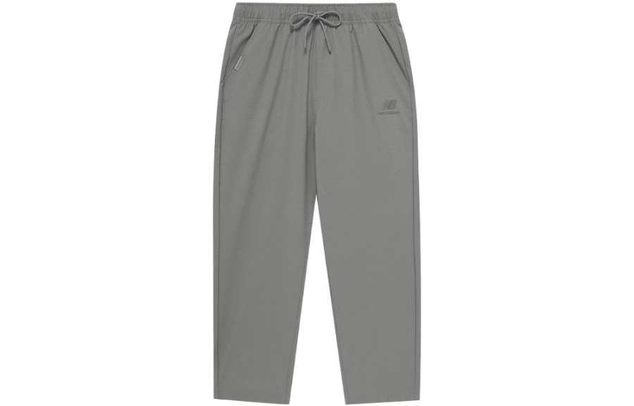 New Balance New Balance Casual Pants Men's Gray Moderate Straight Fit Pants