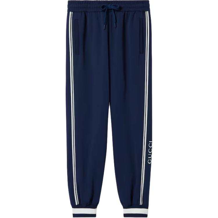 GUCCI GUCCI Technical Jersey Jogging Pants
