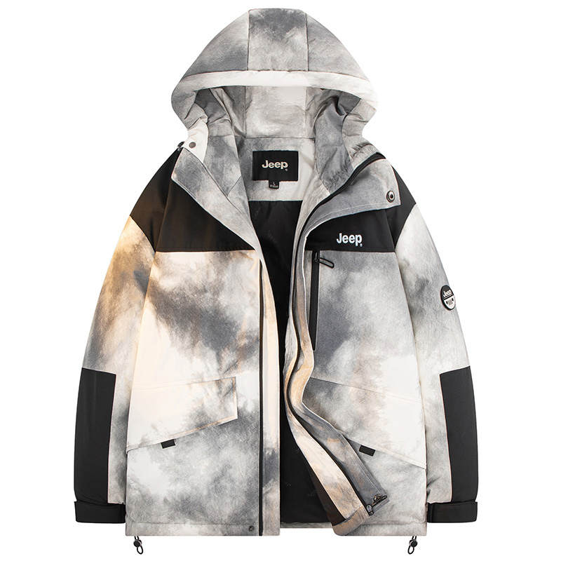 Jeep Jeep Down Jackets Unisex Hooded Moderate