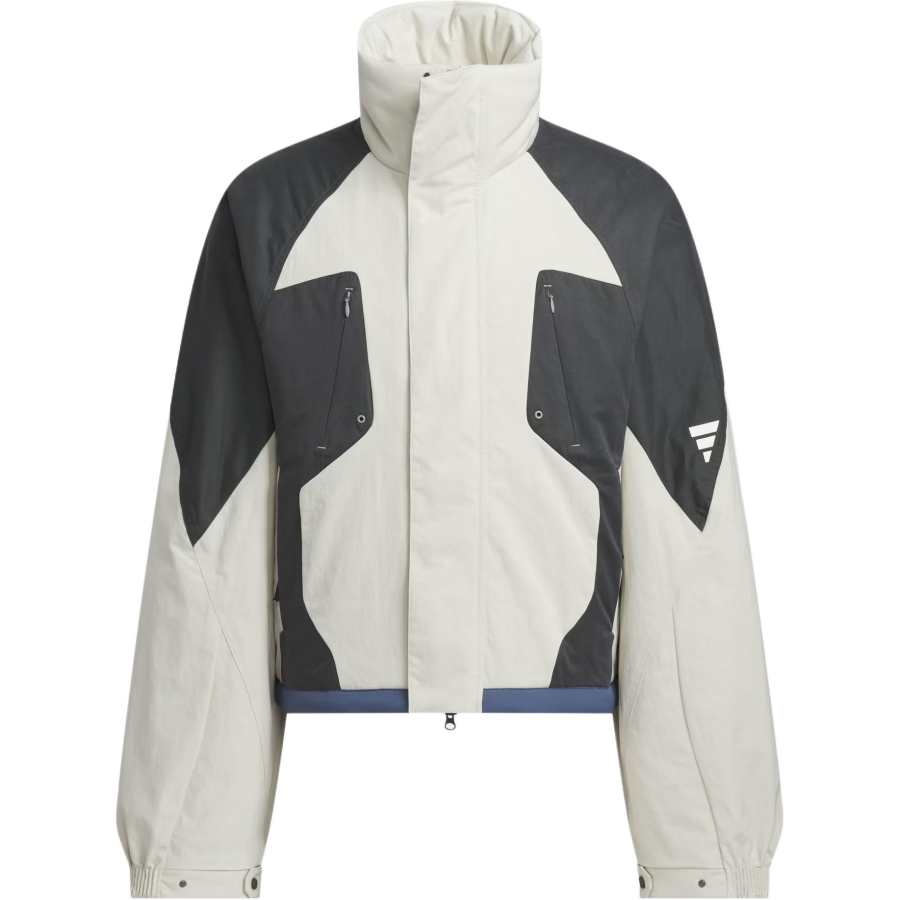 Adidas Adidas FUSTL P JKT4 Puffer Jacket Men's Light Sesame Earth Gray