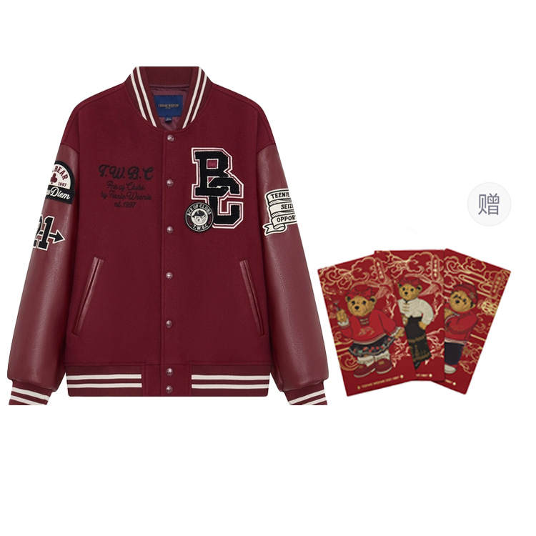 Teenie Weenie Men Baseball Jacket Unisex