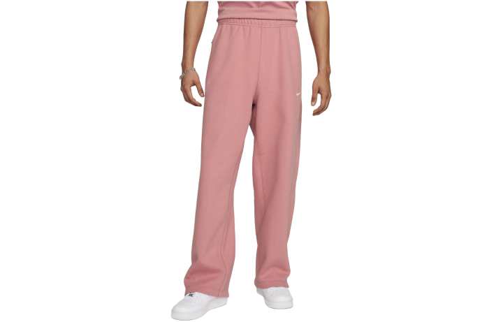 Nike Nike Sportswear Swoosh Knitted Sweatpants Men's Pink