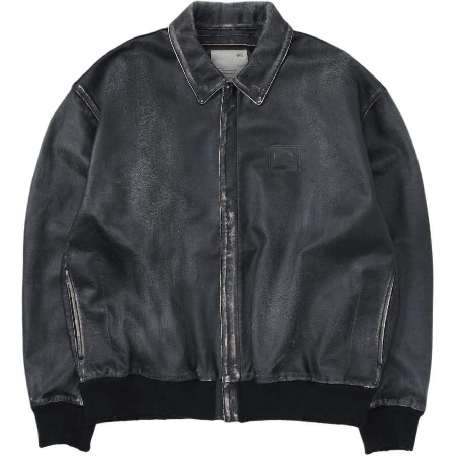 MADNESS MADNESS Leather Jacket Unisex Black