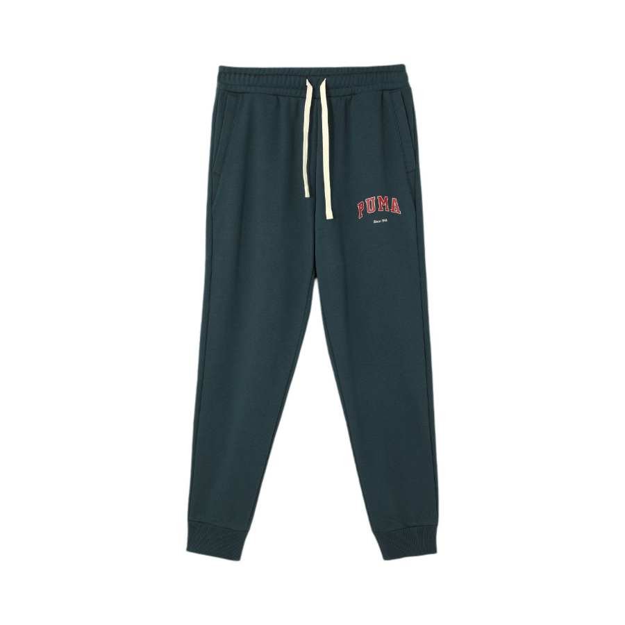 PUMA VARSITY SWEATPANTS FL M Letter Minimalist Style Versatile Fleece Lined Casual Pants Men's Midnight Blue