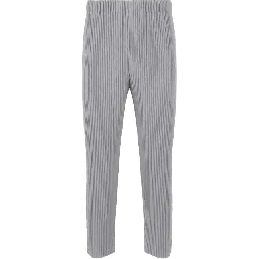 Homme Plissé Issey Miyake Elasticated Waistband Pleated Trousers
